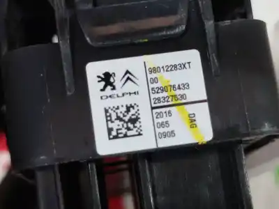 Second-hand car spare part left front power window switch for citroen c3 attraction oem iam references 98012283xt  