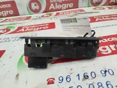 Second-hand car spare part left front power window switch for citroen c3 exclusive oem iam references 96637530xt  