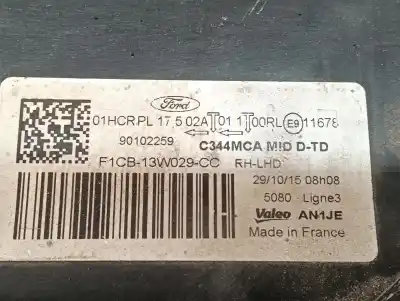 Автозапчасти б/у правая фара за ford c-max (ceu) business edition 120 cv / 88 kw ссылки oem iam   