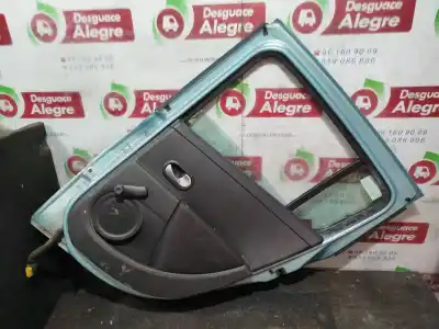 Peça sobressalente para automóvel em segunda mão porta do automóvel traseira direita por renault clio iii authentique referências oem iam   