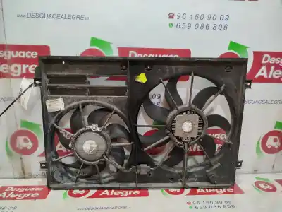 Peça sobressalente para automóvel em segunda mão termoventilador elétrico por audi a3 (8p1) 2.0 tdi 16v referências oem iam 1k0121207