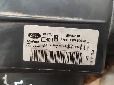 Pezzo di ricambio per auto di seconda mano faro anteriore destro per ford c-max titanium riferimenti oem iam am5113w029af  