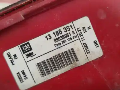 Piesă de schimb auto la mâna a doua lampã spate dreapta pentru opel corsa d catch me referințe oem iam 13186351  