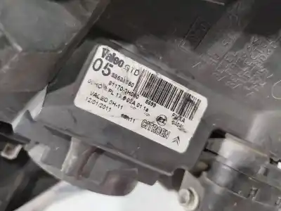 Second-hand car spare part left headlight for citroen c1 (pm_, pn_) 1.4 hdi oem iam references   