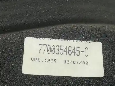 Pezzo di ricambio per auto di seconda mano retrovisore destro per renault scenic rx4 (ja0) 1.9 dci salomon riferimenti oem iam 7700354645  