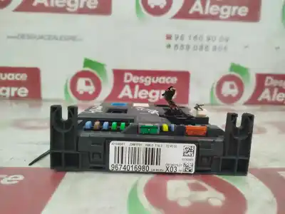 Second-hand car spare part fuse box unit for citroen c3 exclusive oem iam references 9674016980  