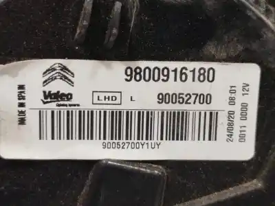 Gebrauchtes Autoersatzteil Rückleuchte außen links zum CITROEN C4 CACTUS Feel OEM-IAM-Referenzen 9800916180  