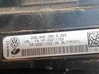 Tweedehands auto-onderdeel LINKER ACHTERLAMP voor VOLKSWAGEN T-CROSS Life 95 CV / 70 KW OEM IAM-referenties 2GM945095B  