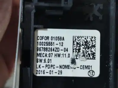 Автозапчасти б/у  за CITROEN C4 PICASSO  ссылки OEM IAM 96788264  