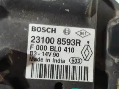 Peça sobressalente para automóvel em segunda mão ALTERNADOR por RENAULT CAPTUR  Referências OEM IAM 231008593R  