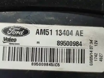 Автозапчастина б/у правий ліхтар для ford grand c-max titanium посилання на oem iam am5113404ae  89500984 Автозапчастина б/у правий ліхтар для ford grand c-max titanium посилання на oem iam am5113404ae  89500984