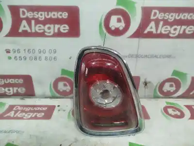 Second-hand car spare part left tailgate light for bmw mini (r56) one d oem iam references 2757009  2757011