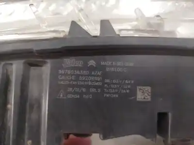 Piesă de schimb auto la mâna a doua Semnalizator Fata Stânga pentru CITROEN C4 PICASSO Feel Referințe OEM IAM 9676036380  