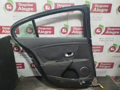 Second-hand car spare part rear left door for renault fluence limited 110 cv / 81 kw oem iam references   