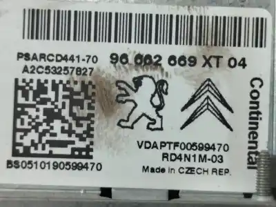 Second-hand car spare part AUDIO SYSTEM / RADIO CD for CITROEN C3 Exclusive OEM IAM references 96662669XT  