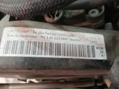 Second-hand car spare part complete engine for seat leon (5f1) 1.6 tdi oem iam references clh