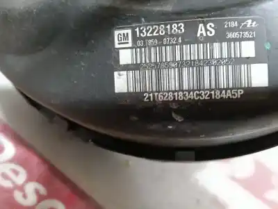 Автозапчастина б/у гальмівний серво для opel insignia a sedán (g09) 2.0 cdti (69) посилання на oem iam 13228183  