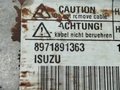 Peça sobressalente para automóvel em segunda mão centralina de motor uce por opel combo familiar referências oem iam 8971891363  