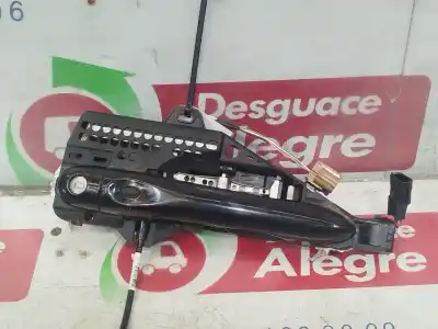 Second-hand car spare part exterior left front door handle for renault captur expression 90 cv / 66 kw oem iam references 242889