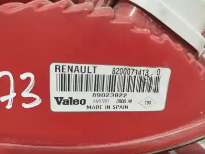 Peça sobressalente para automóvel em segunda mão Farolim Traseiro Esquerdo por RENAULT CLIO II FASE II (B/CB0) Authentique 58 CV / 43 KW Referências OEM IAM 89023922  