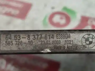 Second-hand car spare part air conditioning condenser / radiator for bmw serie 3 coupe (e46) 318 ci oem iam references 8377614