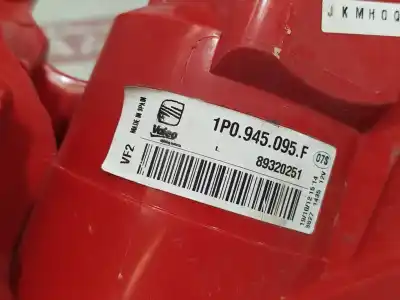 Second-hand car spare part left tailgate light for seat leon (1p1) 1.2 reference oem iam references 1p0945095f  