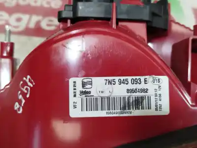 Second-hand car spare part interior left tailgate light for seat alhambra (710) style oem iam references 7n5945093  