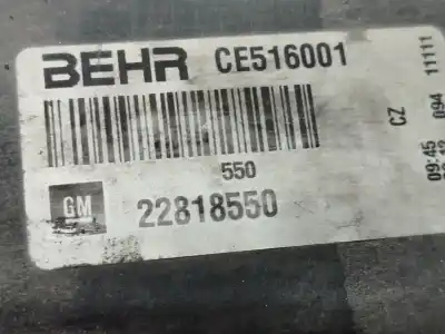 Автозапчастина б/у електро вентилятор для opel insignia a sedán (g09) 2.0 cdti (69) посилання на oem iam 22818550  