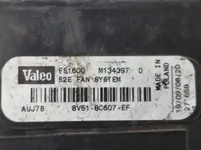 Second-hand car spare part radiator cooling fan for ford fiesta (cb1) trend oem iam references 8v518c607ef