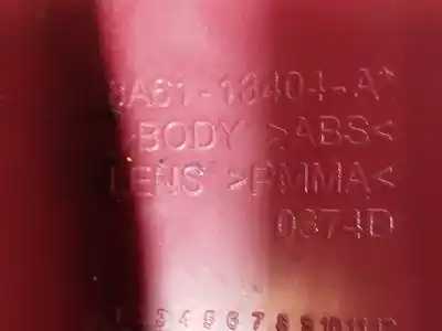 Second-hand car spare part right tailgate light for ford fiesta (cb1) trend oem iam references 8a6113404a  