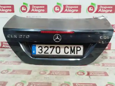 Peça sobressalente para automóvel em segunda mão TAMPA DA MALA por MERCEDES-BENZ CLASE CLK (W209) COUPE 270 CDI (209.316) 170 CV / 125 KW Referências OEM IAM   