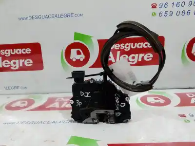 Peça sobressalente para automóvel em segunda mão fechadura da porta dianteira esquerda por opel corsa c blue line referências oem iam 13258271  