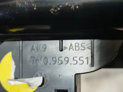 Peça sobressalente para automóvel em segunda mão botão / interruptor elevador vidro traseiro direito por seat alhambra (710) style referências oem iam 7n0959551  