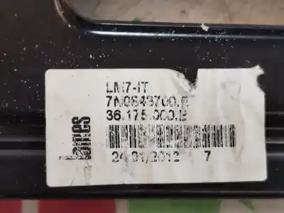 Peça sobressalente para automóvel em segunda mão elevador de vidros traseiro direito por seat alhambra (710) style referências oem iam 7n0843700  