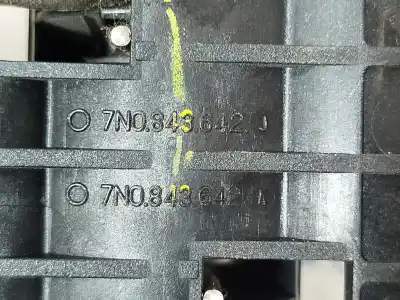 Second-hand car spare part INTERIOR RIGHT REAR HANDLE for SEAT ALHAMBRA (710) Style OEM IAM references 7N0843642J  