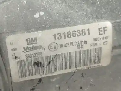 Second-hand car spare part left headlight for opel corsa d ´´111 years´´ oem iam references 13186381