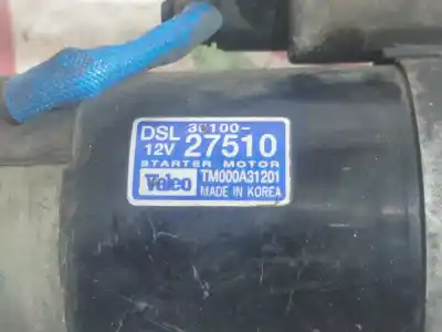 Second-hand car spare part STARTER MOTOR for HYUNDAI GETZ (TB) 1.5 CRDi OEM IAM references 3610027510  