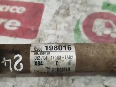 Second-hand car spare part FRONT LEFT TRANSMISSION for RENAULT MEGANE II FAMILIAR Dynamique Confort OEM IAM references 8200198016  