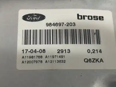 Second-hand car spare part passenger side right window regulator for ford focus lim. (cb4) titanium oem iam references   