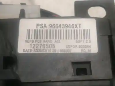 Pezzo di ricambio per auto di seconda mano comando multifunzione per citroen c3 picasso manual riferimenti oem iam 98062018xt  96643946xt