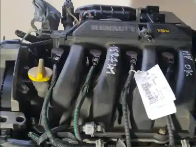 Peça sobressalente para automóvel em segunda mão motor completo por renault clio 2 1.4 16v manual referências oem iam 7701472317  