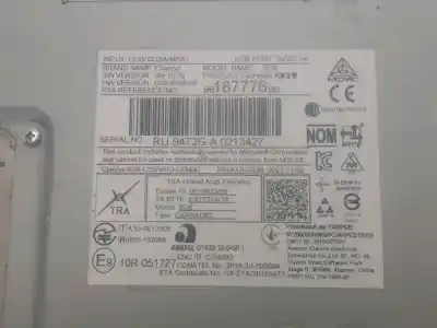 Автозапчасти б/у аудиосистема / радио cd за citroen berlingo 3 manual ссылки oem iam 1638370880  9818777680