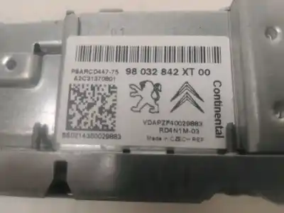 Pezzo di ricambio per auto di seconda mano impianto audio / radio cd per citroen c3 picasso manual riferimenti oem iam 16112066xt  9807885980
