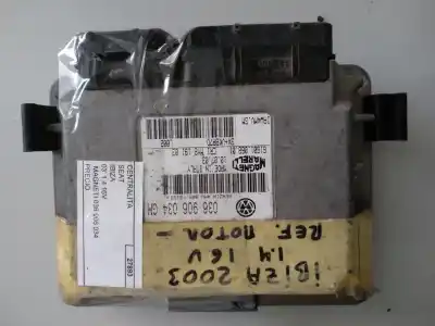 Gebrauchtes Autoersatzteil Ecu-motorsteuergerät Uce Motorsteuergerät zum SEAT IBIZA 6L 1.4 TDI -CON A/C OEM-IAM-Referenzen 27893  6L 1.4 16V-MAGNETI - 036 906 034 GM