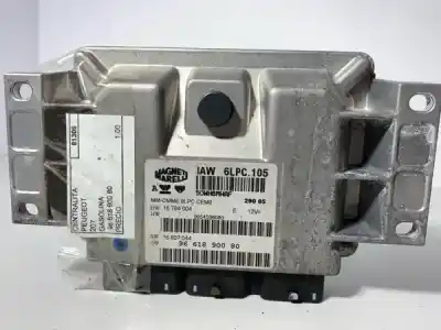 Second-hand car spare part ECU ENGINE CONTROL for PEUGEOT 207 SW (WK_)  OEM IAM references 81306  GASOLINA-PSA 9661890080