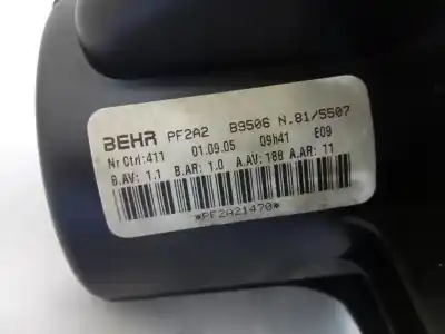 Second-hand car spare part heater blower motor for peugeot 307 ant-sin resistencia oem iam references 52970  