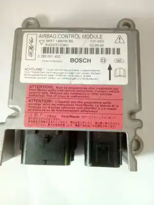Second-hand car spare part airbag control unit for ford c-max 04 1.6 ga - nº2894-ref: 3m5h-18456-cb oem iam references 70907  04 1.6 ga - nº2894-ref: 3m5t-14b056-bg