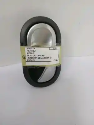 Peça sobressalente para automóvel em segunda mão Manivela / Manipulo Do Vidro Dianteiro Direito por RENAULT MODUS 05-09 1.5 DCI - Nº5369-DH MANUAL - BEIGE. CON PILOTO EN AMBAR Referências OEM IAM 76936  
