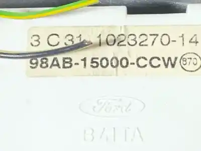 Peça sobressalente para automóvel em segunda mão display gps / multimídia por ford focus 98-04 1.8 tdci-con mandos calef. + interrupotor referências oem iam 42800  
