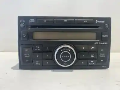 Second-hand car spare part AUDIO SYSTEM / RADIO CD for NISSAN QASHQAI 07 1.5 DCI Nº8594-LADO IZQ XENON OEM IAM references 97448  
